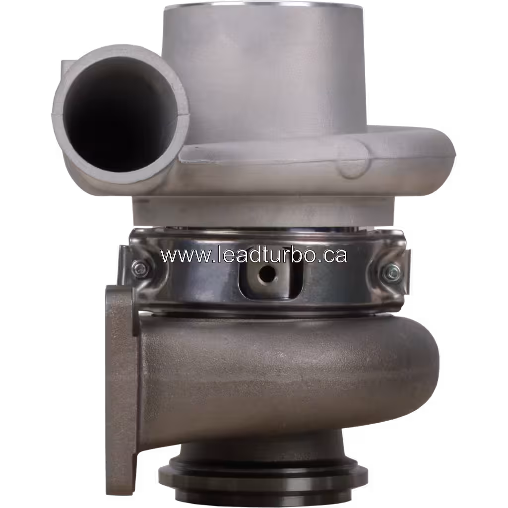 Turbo ST50 3032062 com carcaça do compressor branca e impelidor de múltiplas pás