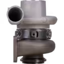 Turbo ST50 3032062 com carcaça do compressor branca e impelidor de múltiplas pás