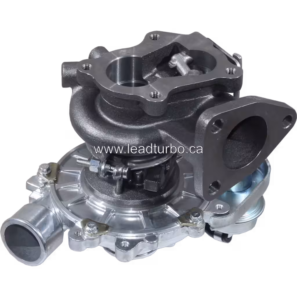 Detalle de turbocompresor para motor diesel 2KD-FTV