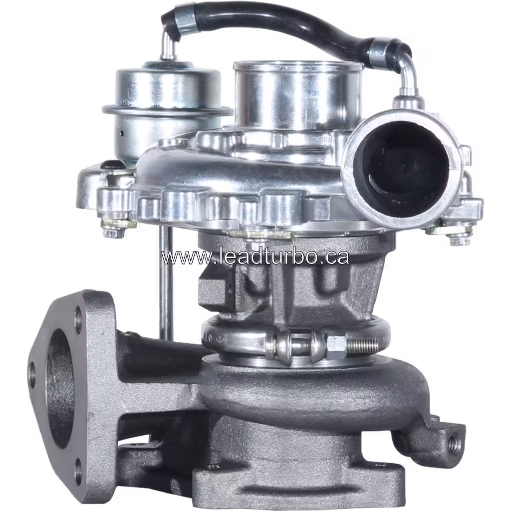 Turbocharger reemplazo para Toyota 2KD-FTV vista frontal