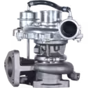 Turbocharger reemplazo para Toyota 2KD-FTV vista frontal