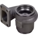 Détail port d'échappement carter turbine HX30 3539803