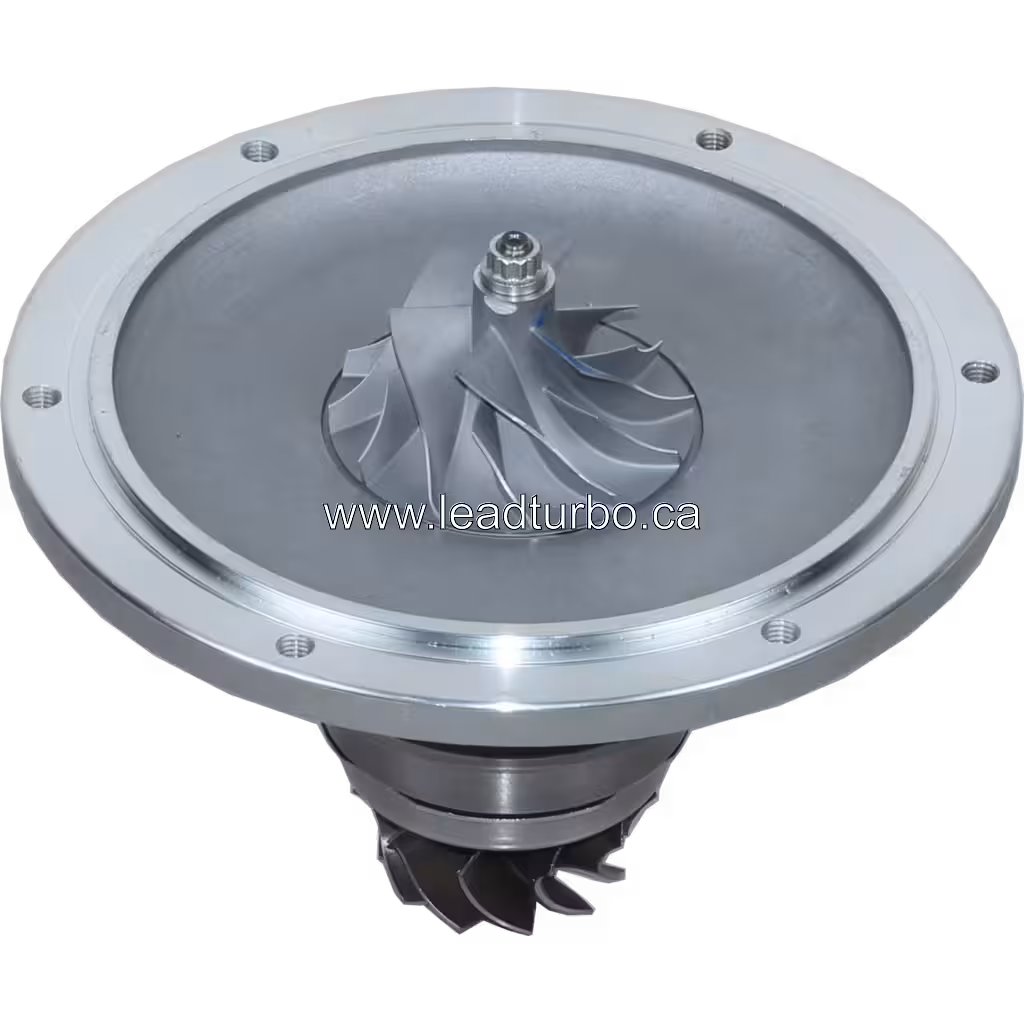 Vista lateral del core turbo Isuzu 6HK1T referencia VA570090