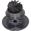 Detalle de alojamiento del core turbo Mitsubishi 6D22T