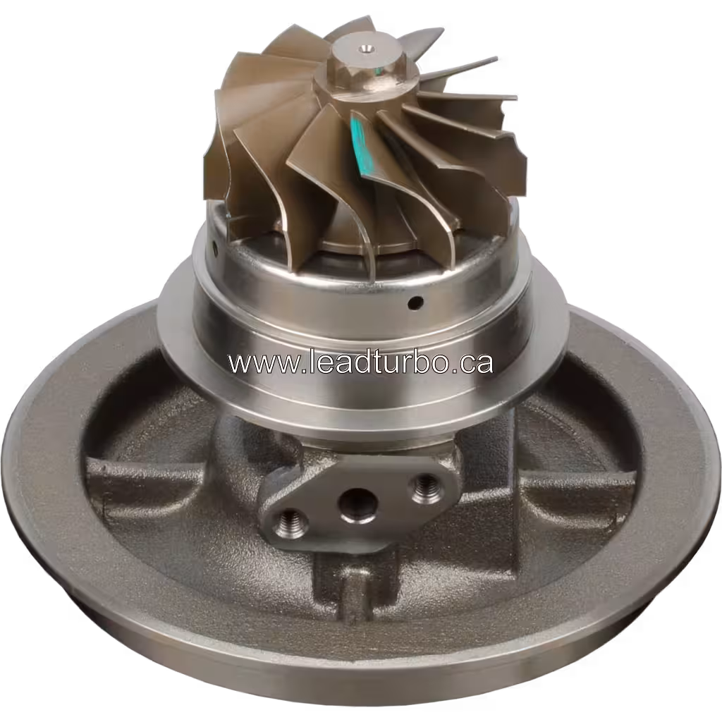 Core turbosprężarki 21071163 HX55 do Volvo MD13 i Deutz bottom 45 degree view