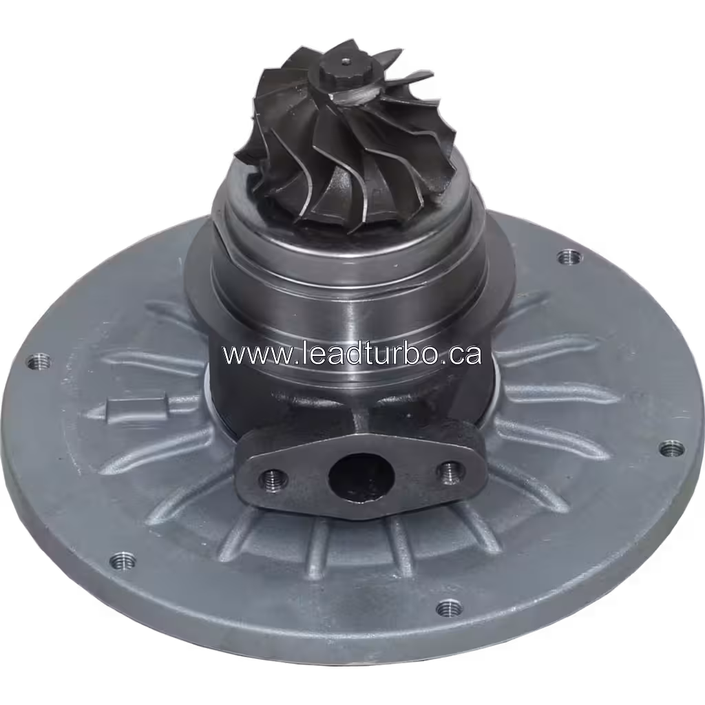 Core turbosprężarki RHG6 VC570090 do Hitachi ZAX330 bottom 45 degree view