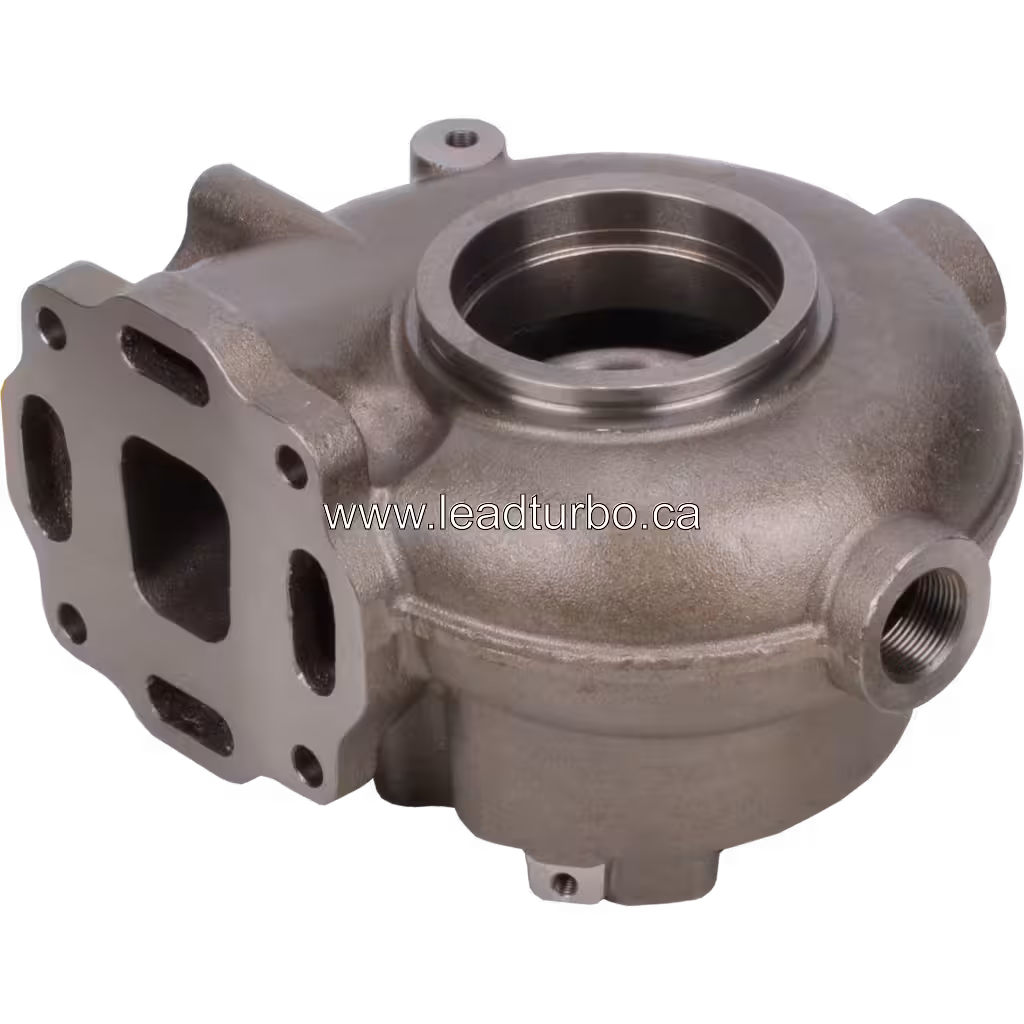 Корпус турбіни для Cummins QSL 325-400HP та QSB (заміна) bottom 45 degree view