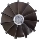 Detalhe da roda de turbina de turbocompressor J96