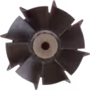 Détail de la roue de turbine turbocompresseur J96