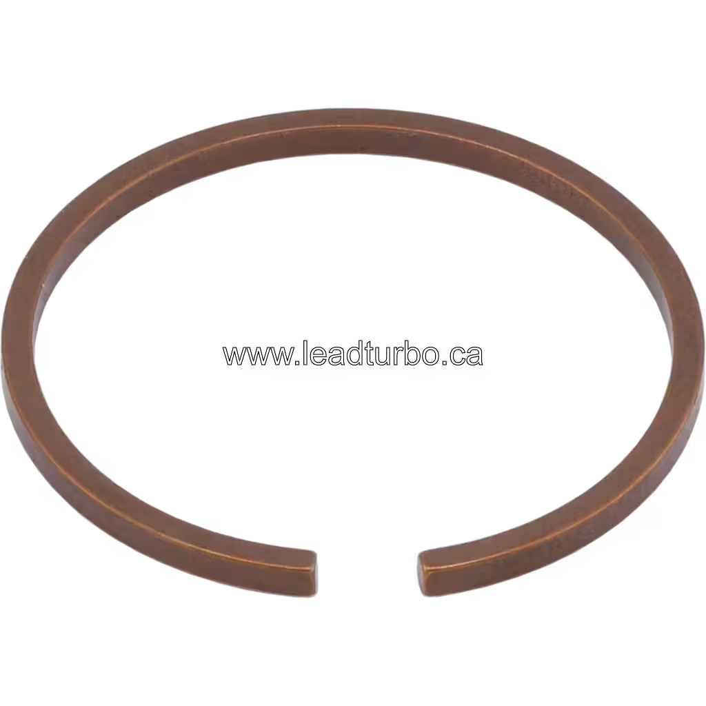 Segment de piston HX83 pour turbocompresseur Cummins QSK38 45 degree view