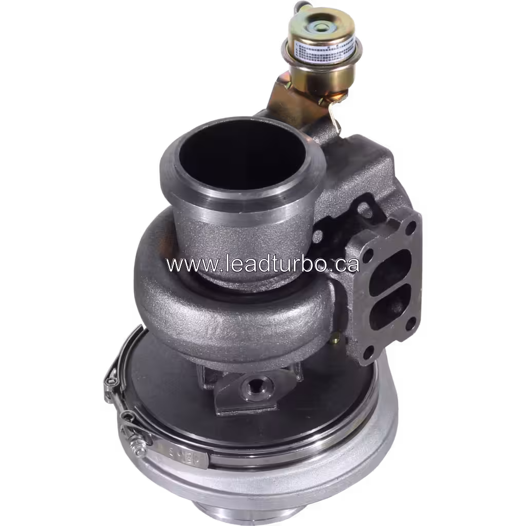 Турбокомпресор 197-4998 S300AG083 для двигуна CAT 3126B 330HP bottom 45 degree view