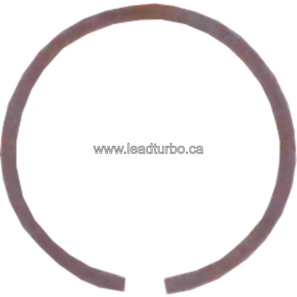 Vista frontal del anillo de pistón 3758848 para turbo HX35W