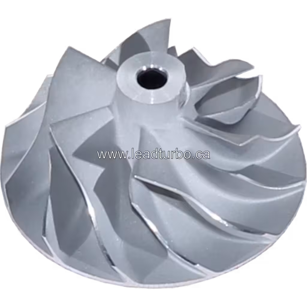 Roue de compresseur 703890-0045 CW pour Turbo GT1852V Mercedes Sprinter OM611 45 degree view