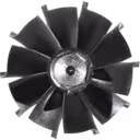 Roue de turbine 471049-0001 TW pour TA3106 Volvo Deutz thumbnail 2