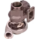 Detalle de la carcasa del turbocompresor Cummins 4BTAA