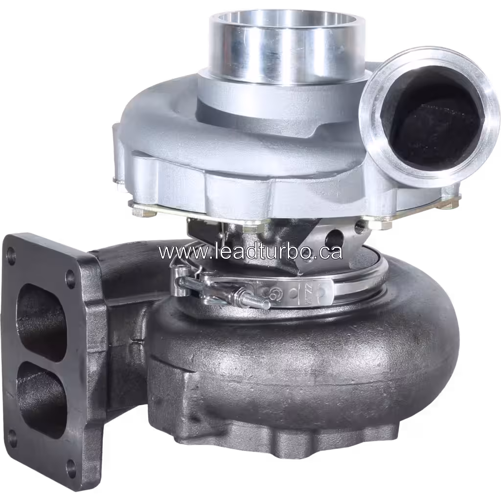 Turbosprężarka 466076-0012 TA5102 do Volvo TD120 widok z przodu