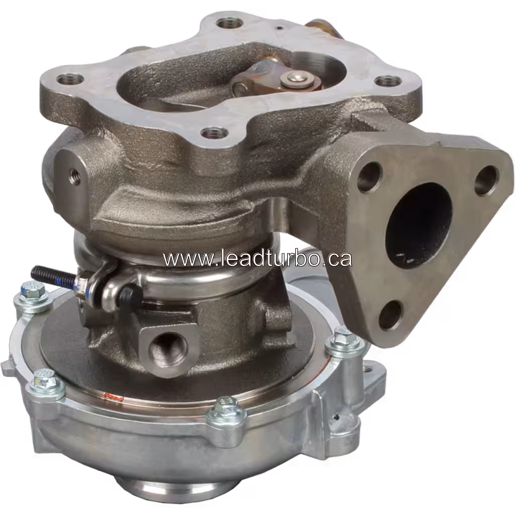 Турбокомпресор 1515A029 RHF4-660011P10 для Mitsubishi L200 4D5CDI bottom 45 degree view