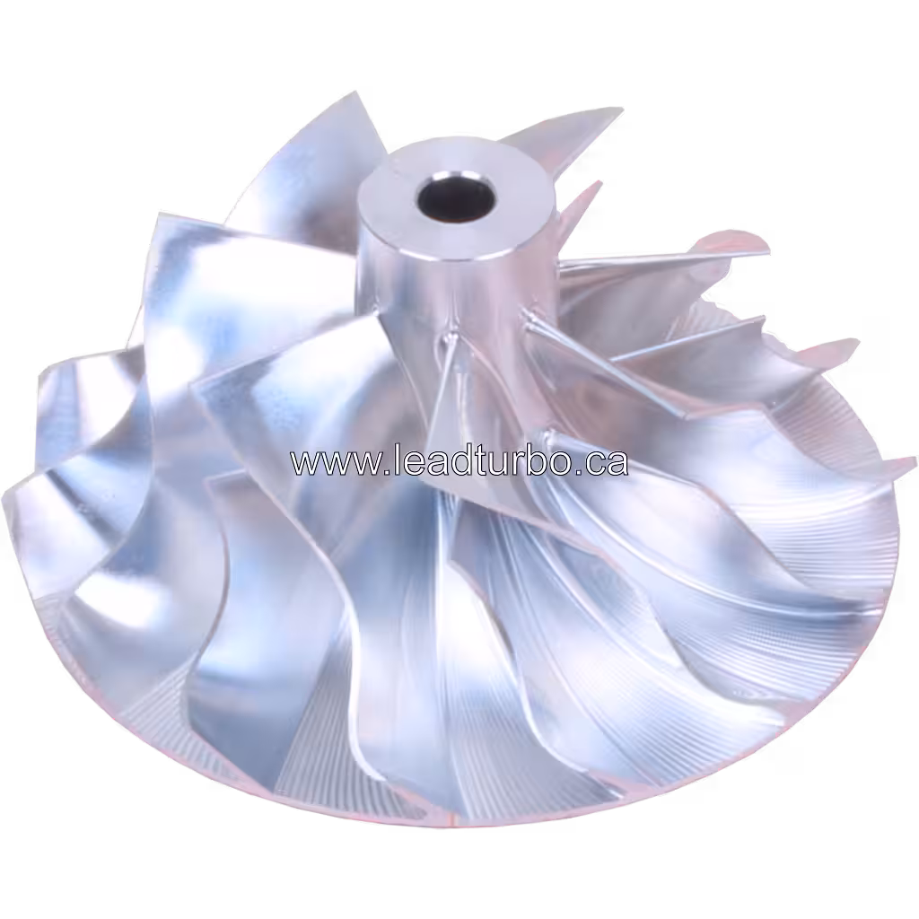 175828 CW Compressor Wheel for J96 Turbocharger Replacement 45 degree view