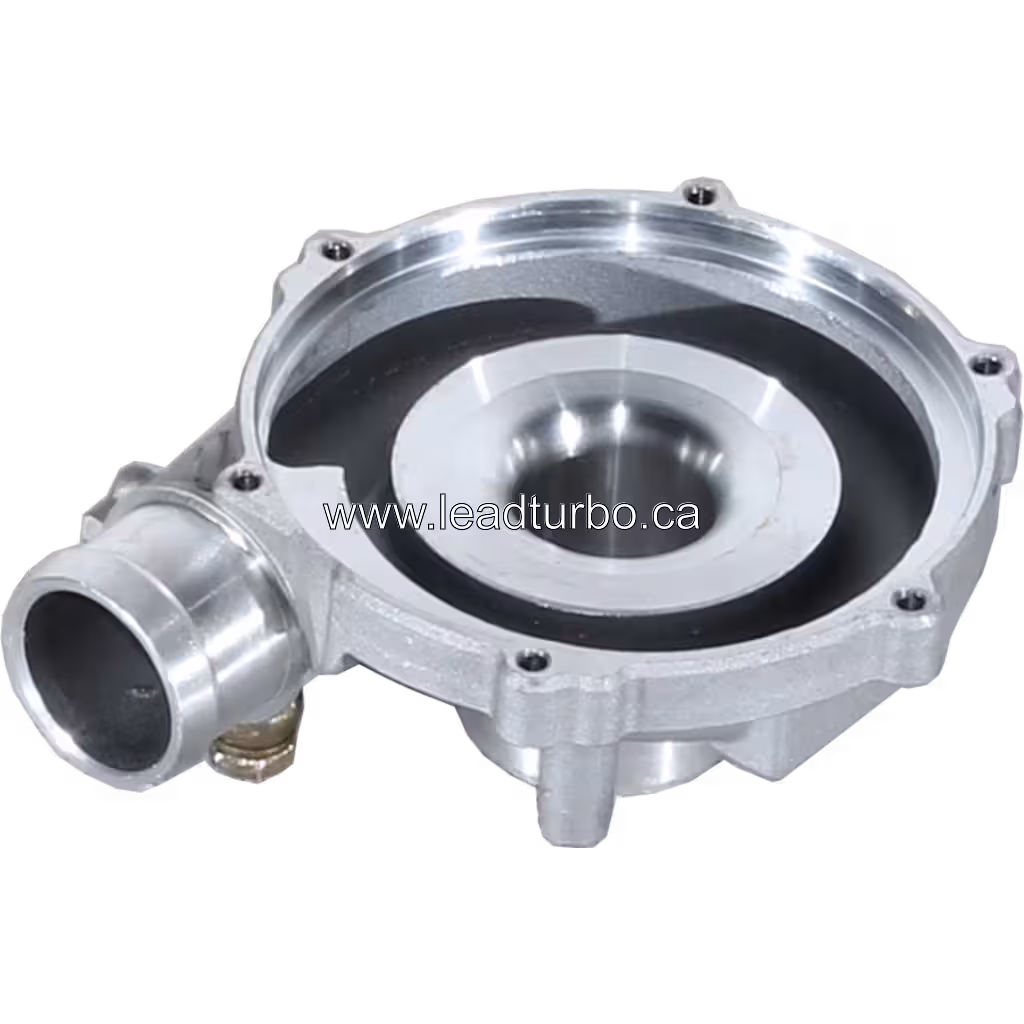 433380-0012 Carcaça do Compressor GT1544 para Audi A2 e Skoda TDI bottom 45 degree view