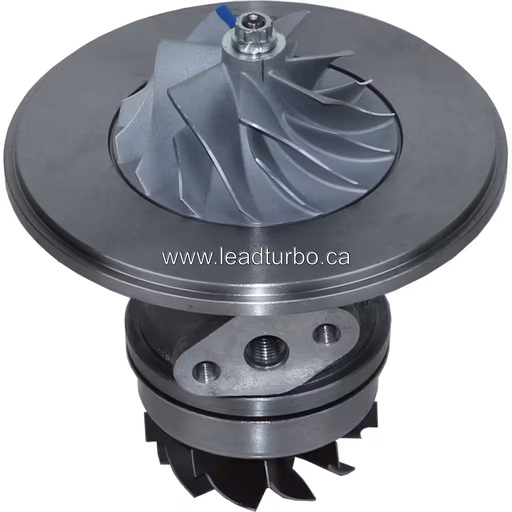 Vista lateral del core HX40W reemplazo aftermarket
