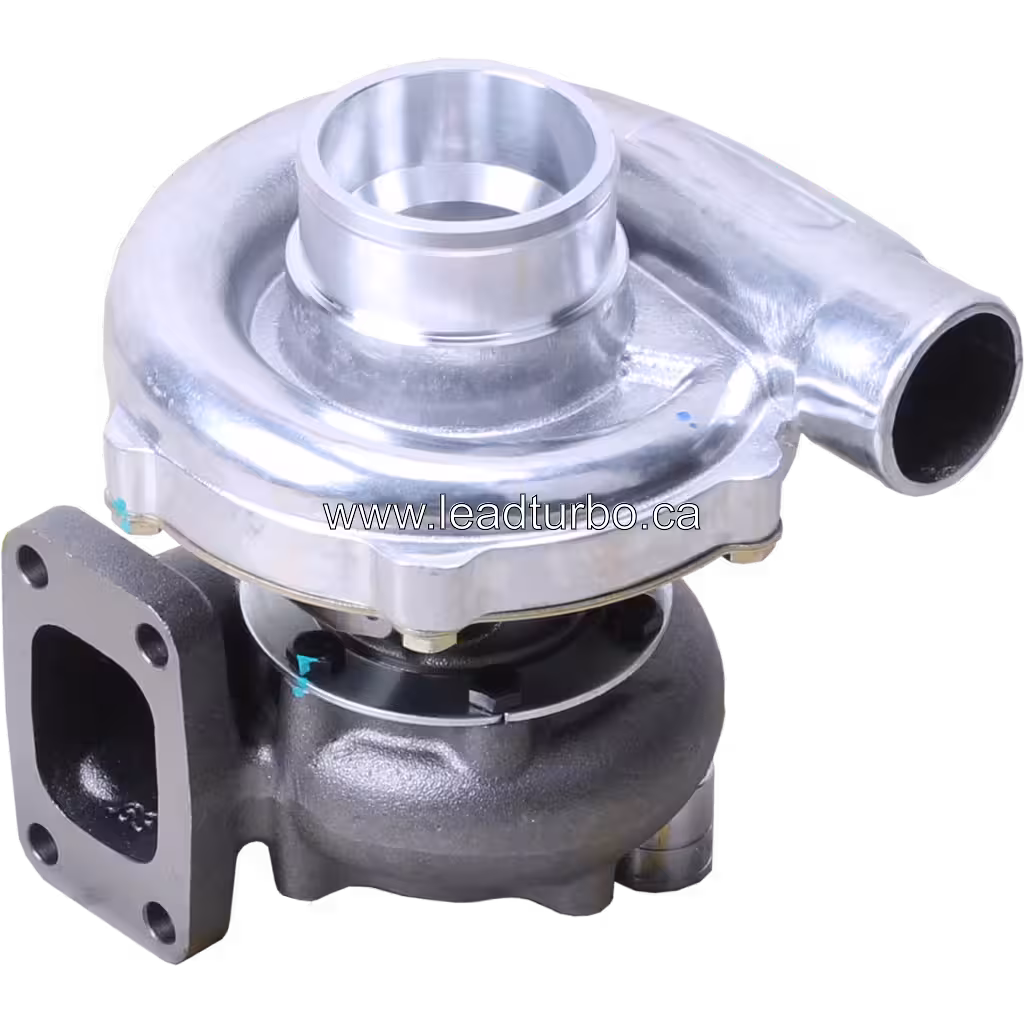 Vue latérale du turbocompresseur pour Renault Fuego