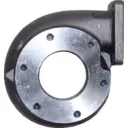Carcaça de turbina para aplicação industrial