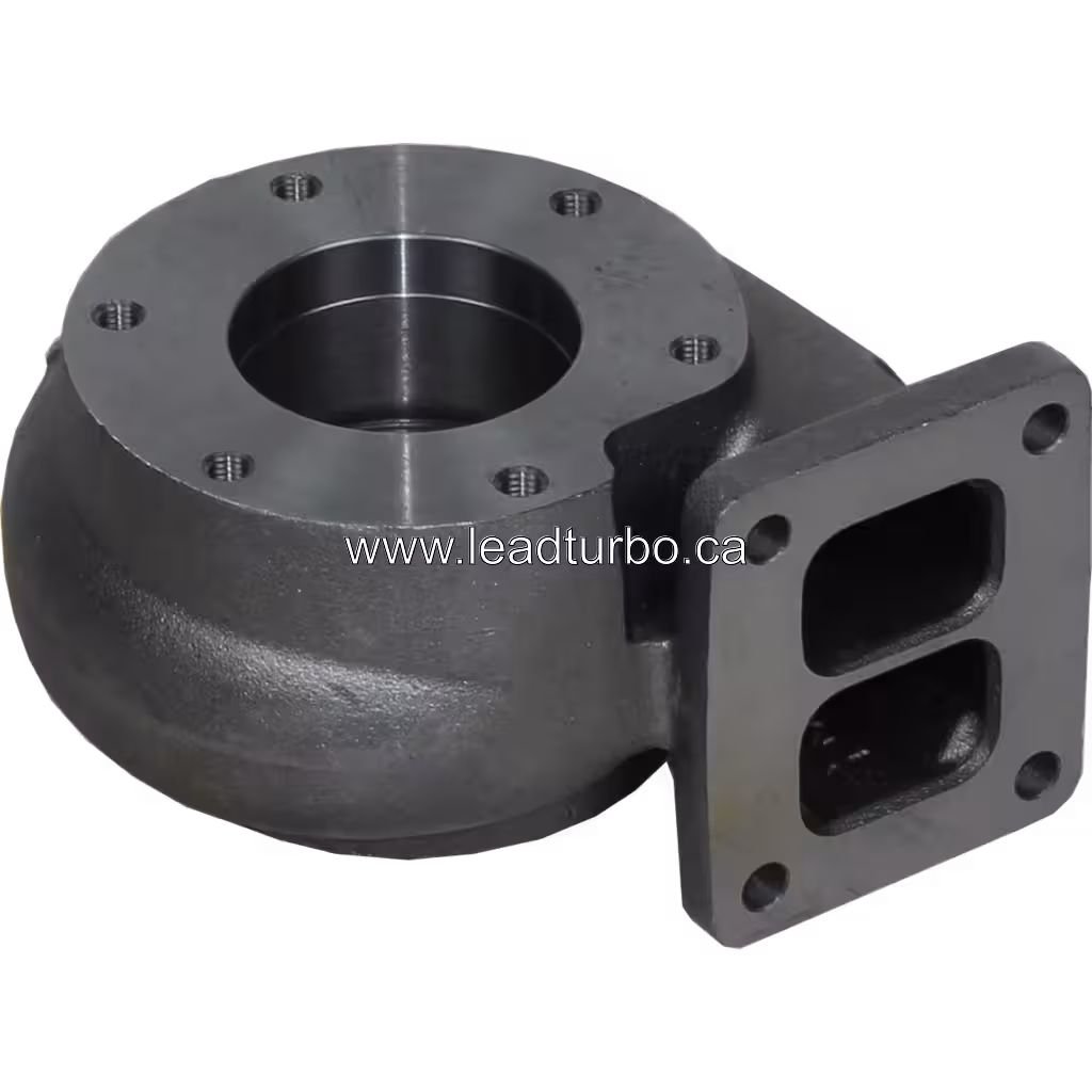 Detalhe da carcaça do turbina para turbocompressor