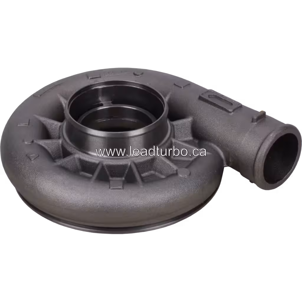 Carcasa de Compresor 3593400 para Turbo HX83 Cummins QSK50 45 degree view