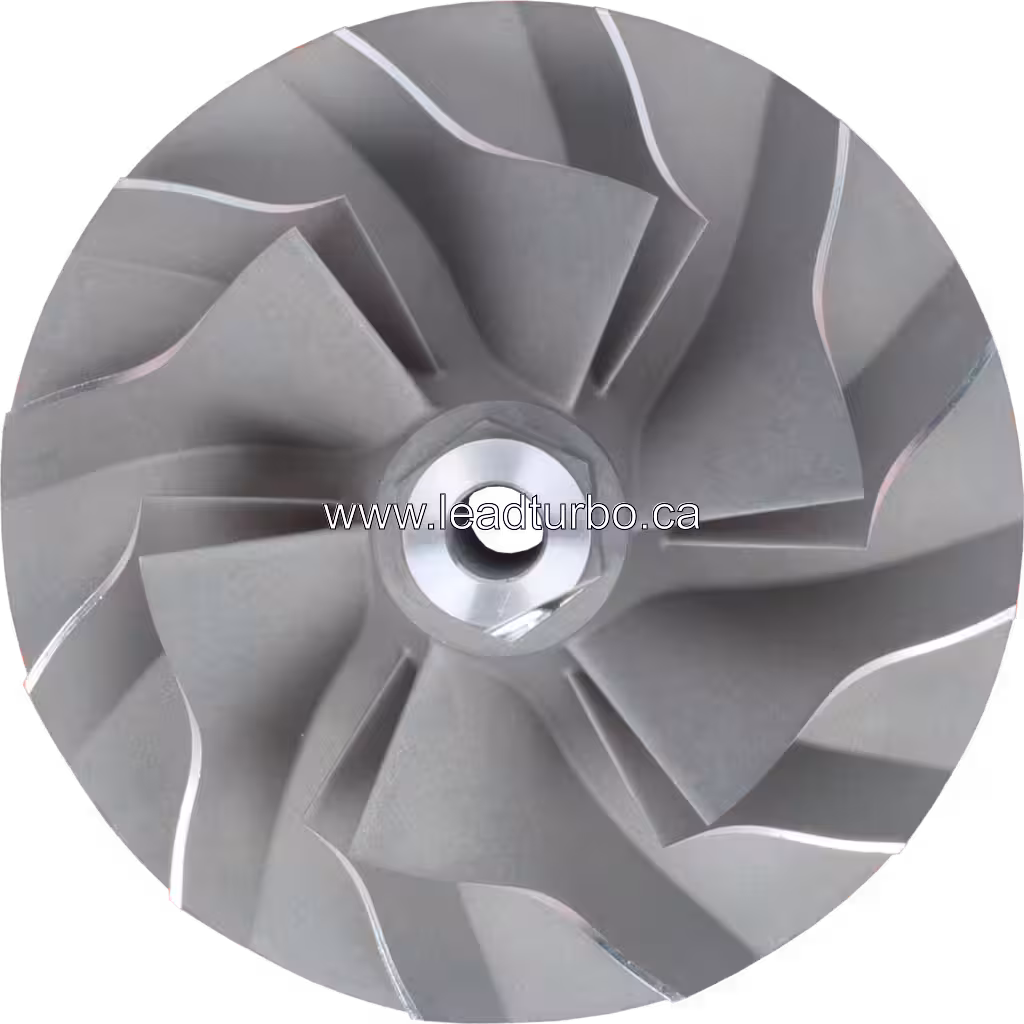 Koło sprężarki GT3271 709942-7 CW do Volvo D6A top view