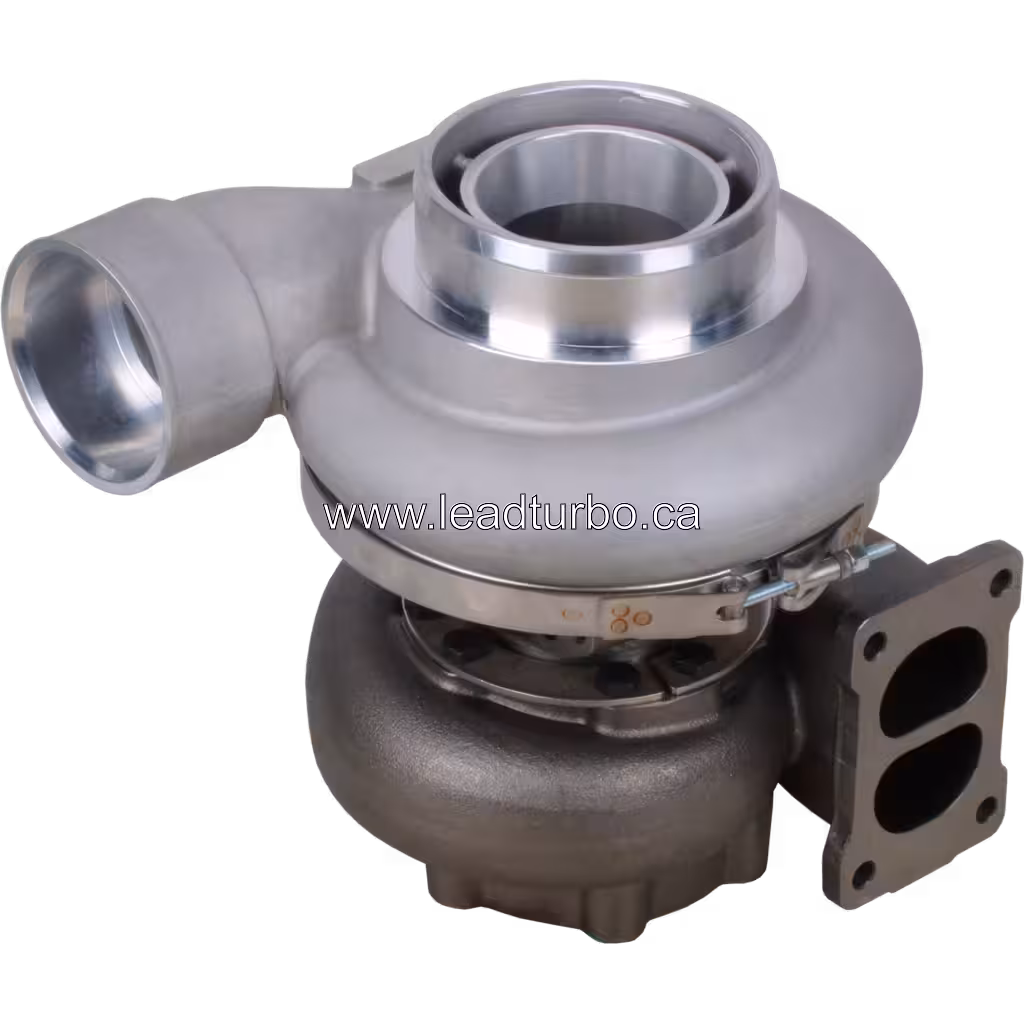 Vista frontal del turbocompresor industrial LeadTurbo