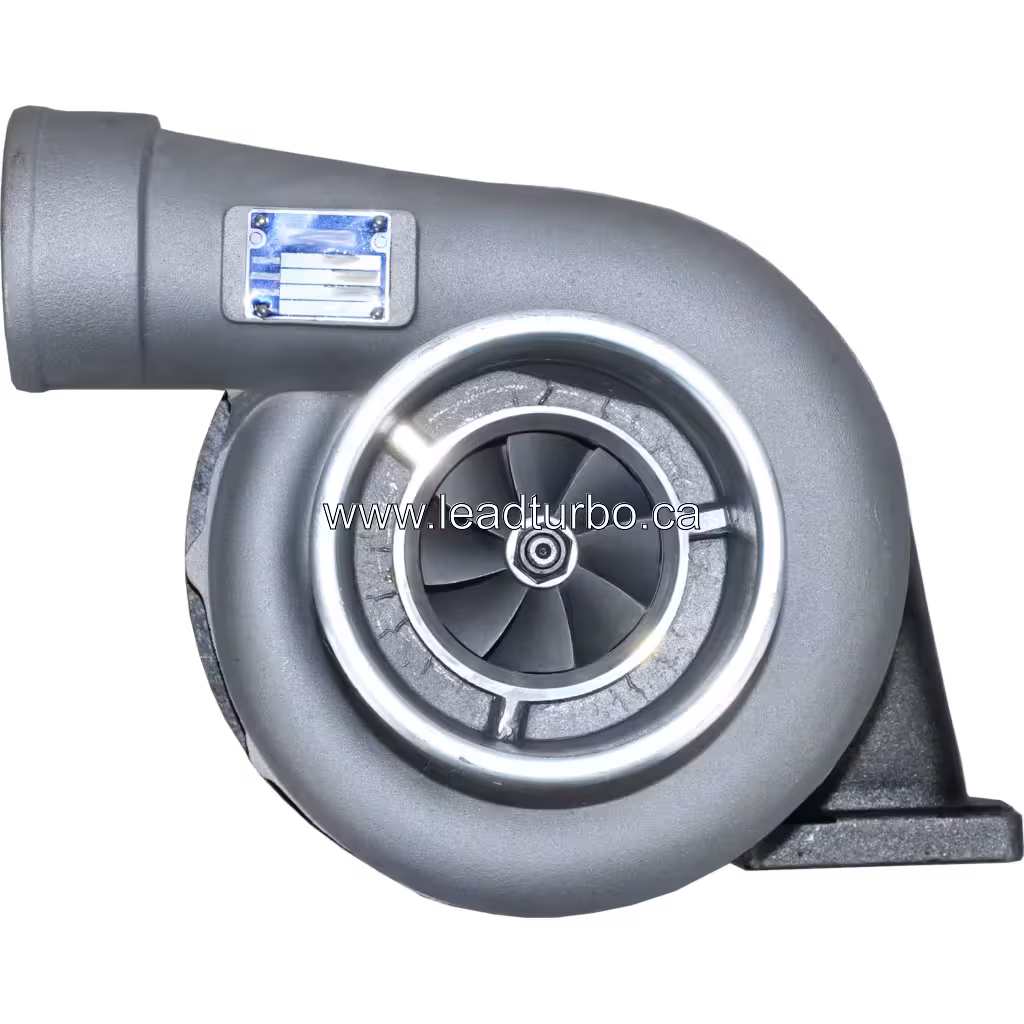 Detalle de la carcasa del turbocompresor NTCC350
