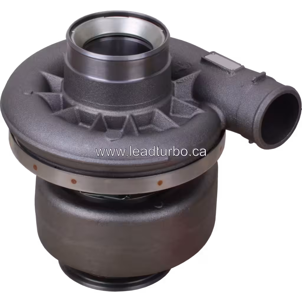 Turbocompresseur de remplacement 4956137 HX83 pour Cummins QSK38 45 degree view