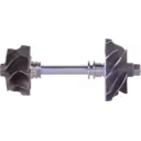 Роторна збірка турбокомпресора 14411-9S000 RA-R (J96)
