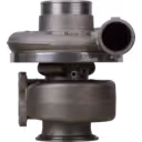 Turbocompresseur HX83 4956137 vue avant avec carter de compression et turbine