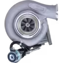 Turbosprężarka zamiennik do Cummins 6C widok z przodu