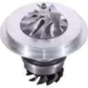 Vista replacement a 45 grados del core J96 FOR 6505-65-5030 mostrando el alojamiento de rodamiento central