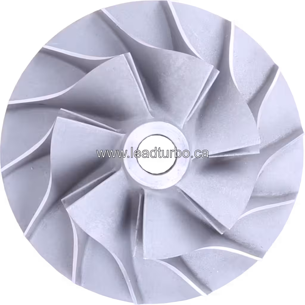 Roue de compresseur 5337-710-0003 CW pour Turbo J96 top view