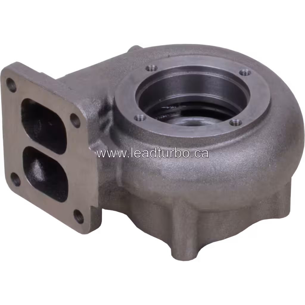 Turbine Housing 729161-5005 TH для турбо GT3776S (Navistar DT466E) bottom 45 degree view