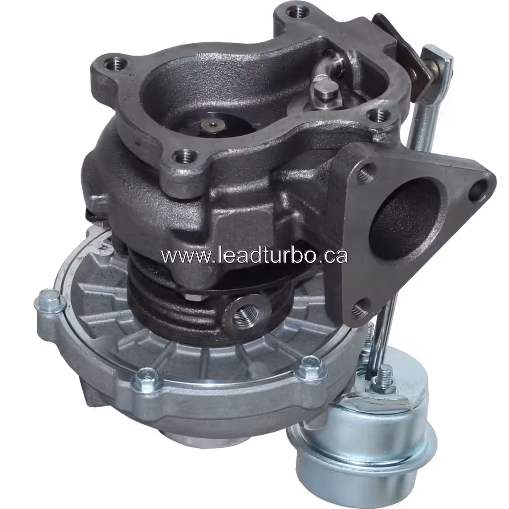 Turbo 045145701 GT1544 para Audi A2 e Skoda TDI - Reposição bottom 45 degree view