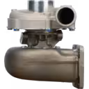 Vista frontal del turbocompresor 6151-82-8500 TO4E08 para Komatsu S6D125