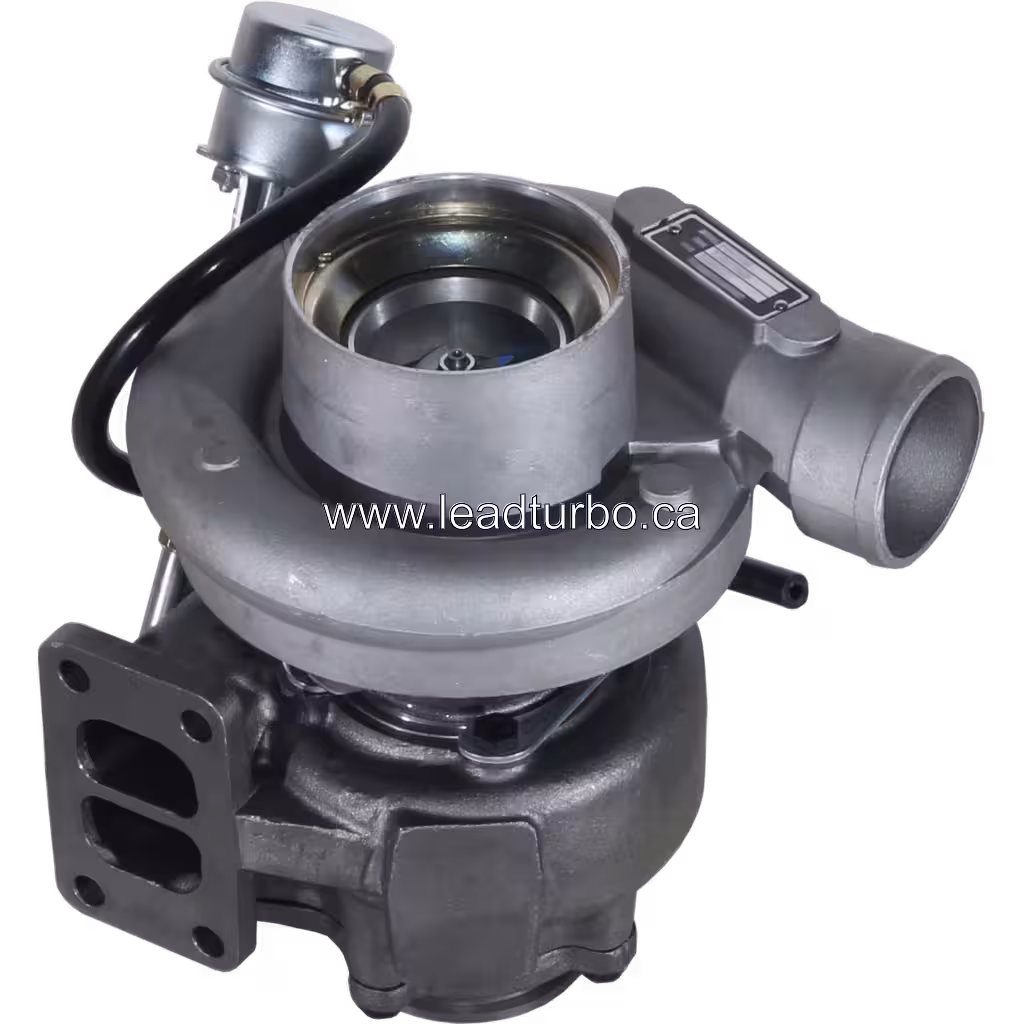 Turbocompresseur 3536321 HX35W pour Cummins 6BTA 45 degree view