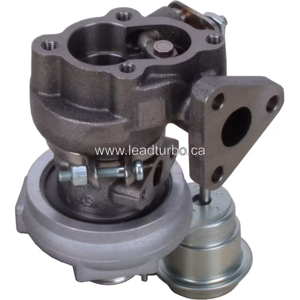 Turbosprężarka 49173-03410 TD025M-05T zamiennik do Kubota D1105-T bottom 45 degree view