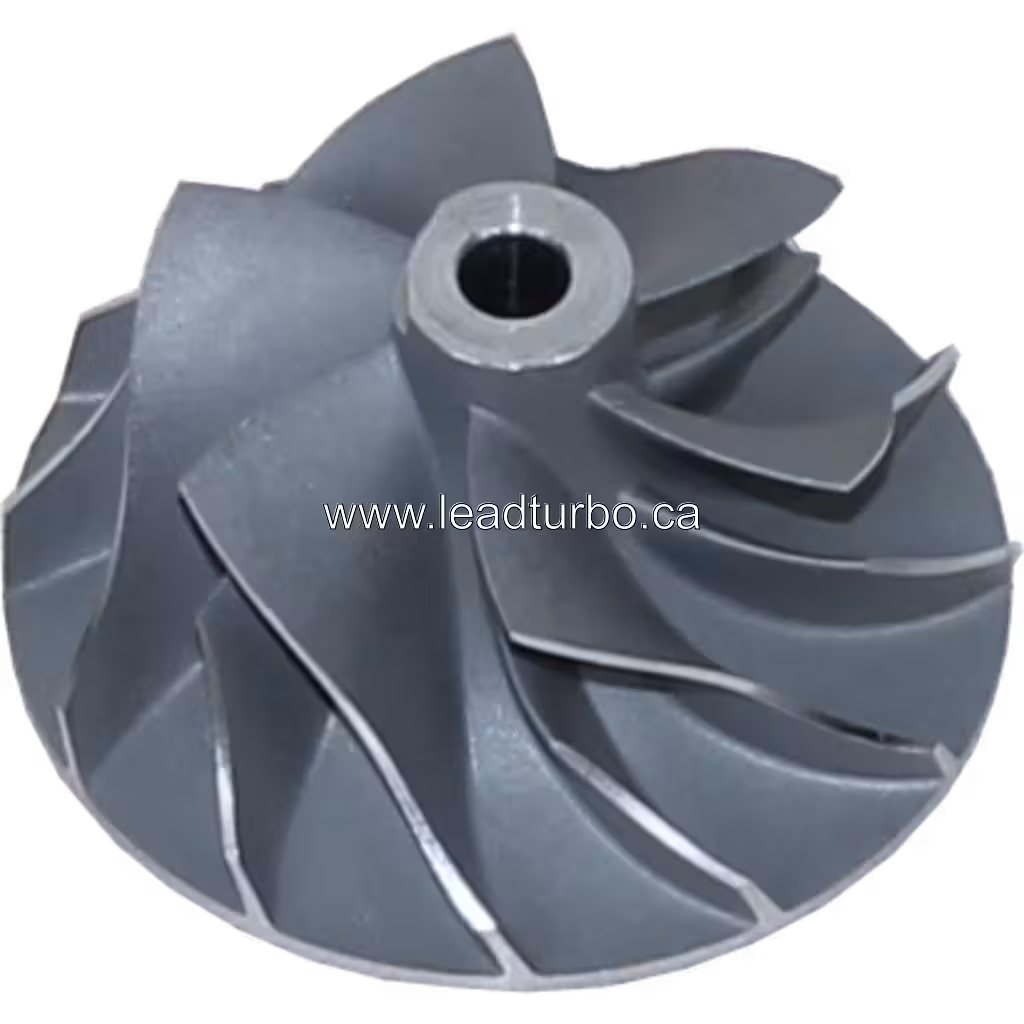 VBX40011 CW koło sprężarki turbosprężarki RHF4H- widok z przodu