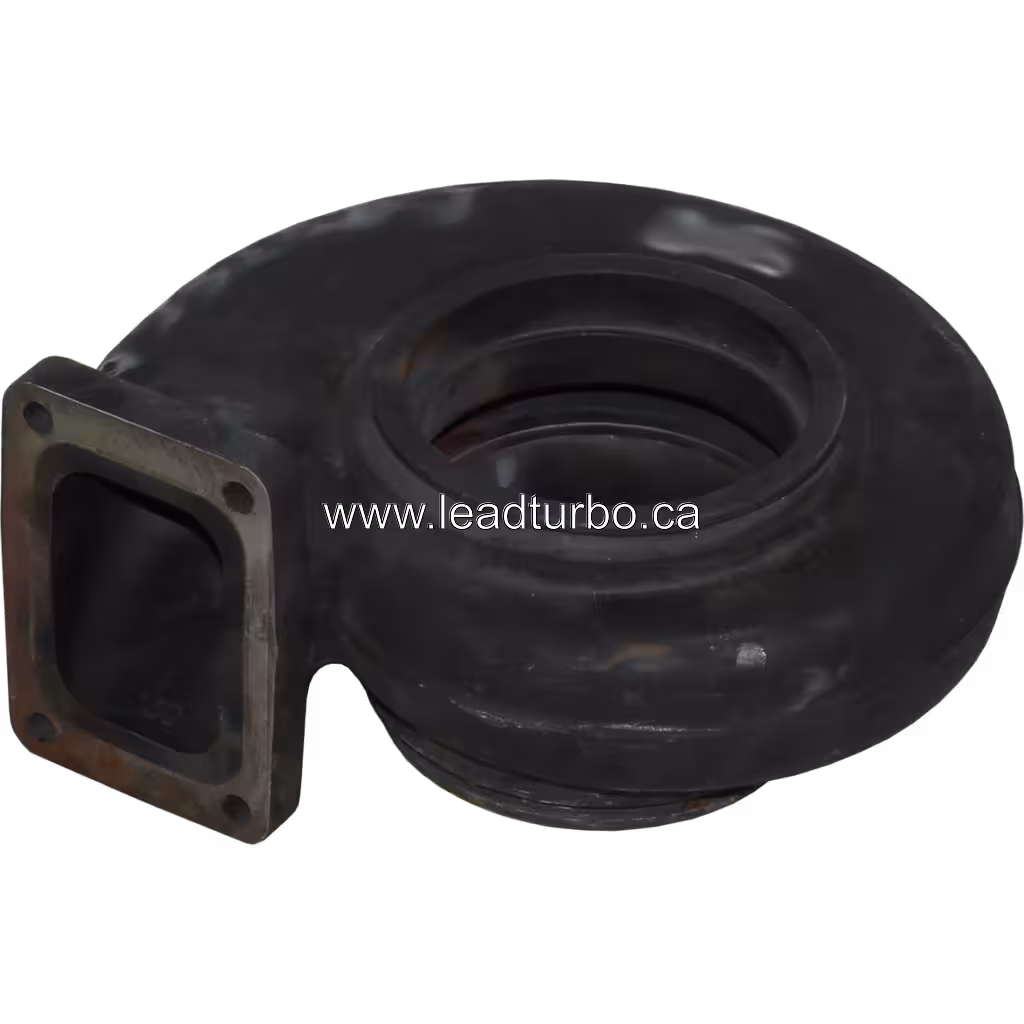 178498 Turbine Housing for CAT 3516B S510C004 Turbocharger Replacement bottom 45 degree view
