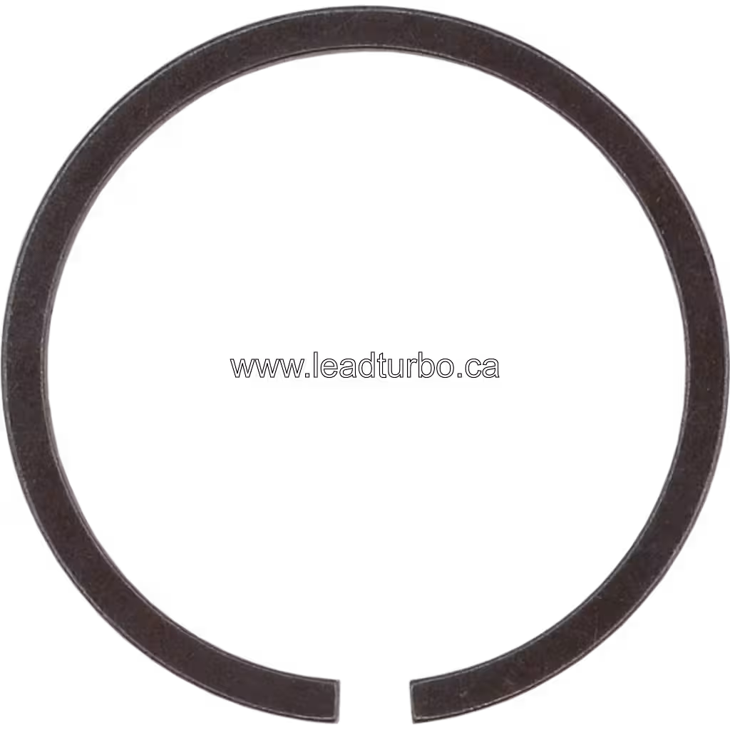Bague de piston 6505-51-0351 vue de dessus, surface lisse et uniforme