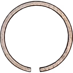 Bague de piston pour turbo J96 - Ref. 709836-0004 PRC