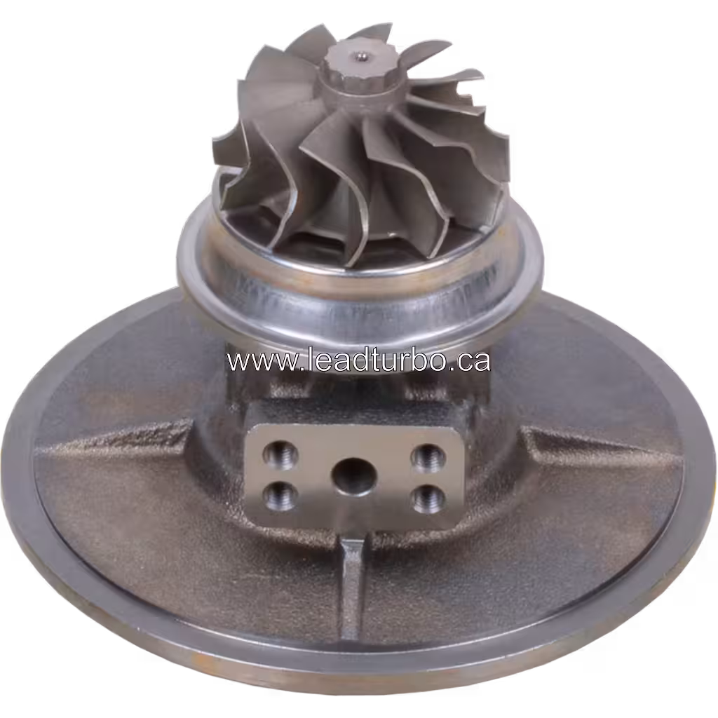 Core turbosprężarki 114400-2100 RHC7-1100IP20NFBRL557A do Hitachi EX200-1 bottom 45 degree view