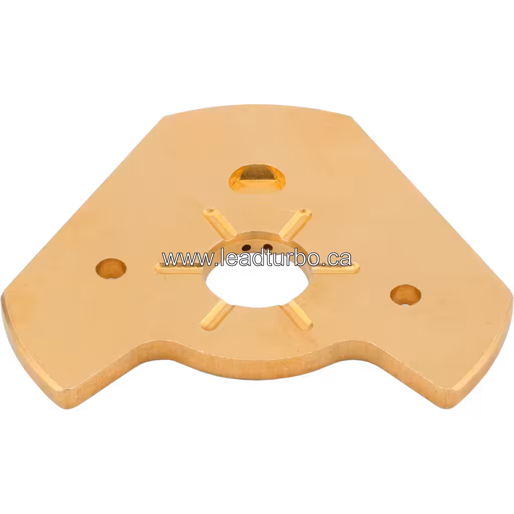 Опорний підшипник турбокомпресора HX55 для Iveco Cursor 10 bottom 45 degree view