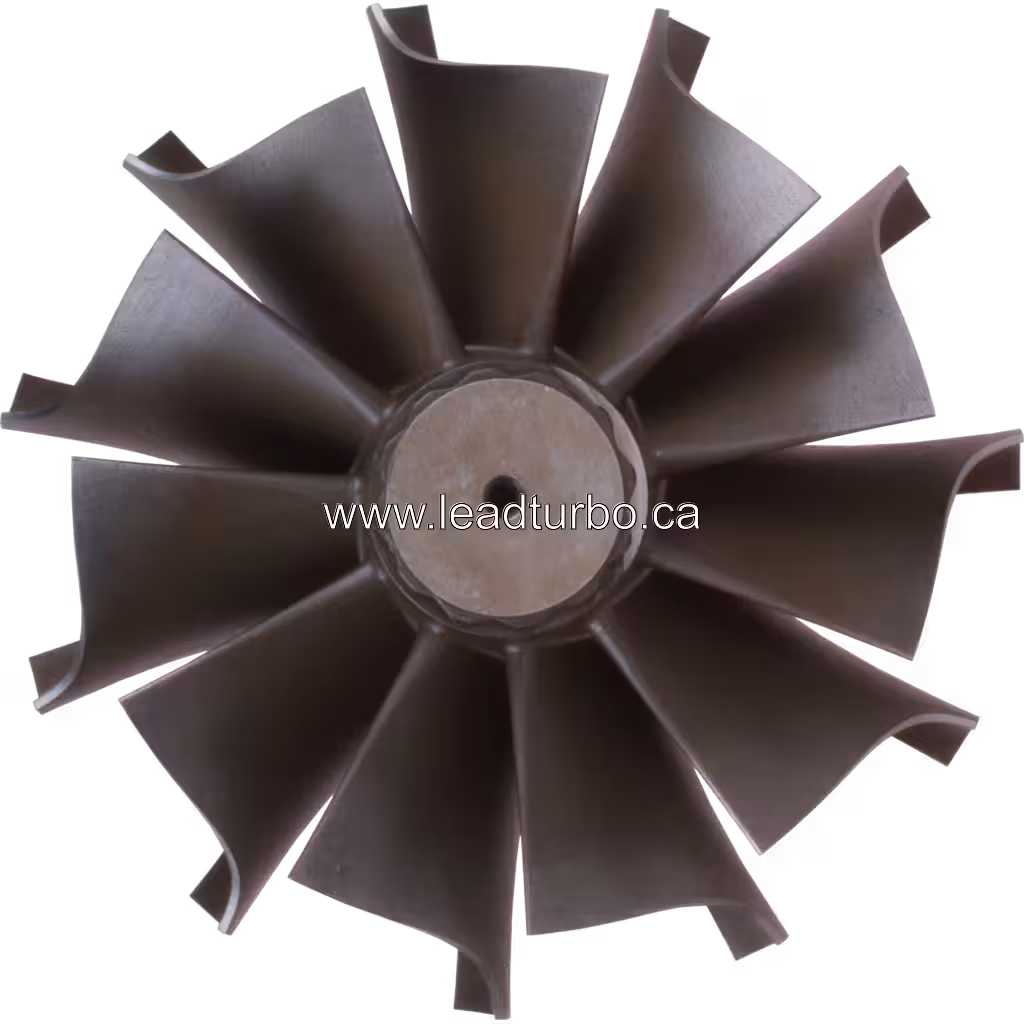 Roda de Turbina 2882102 TW para Turbo HC5A Cummins top view