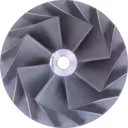 Roue de compresseur HX60 2836723 CW pour Scania DSI14-44 thumbnail 3